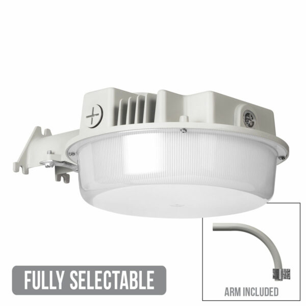 Fully Selectable Dusk to Dawn with Mounting Arm