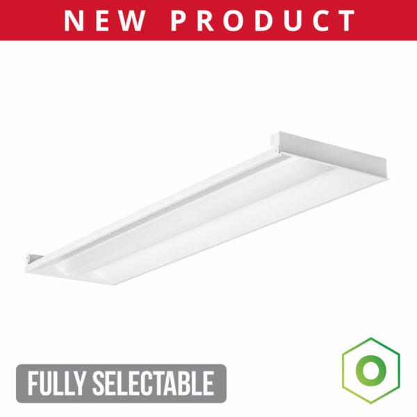 Origin Series Fully Selectable Troffer 1'x4'