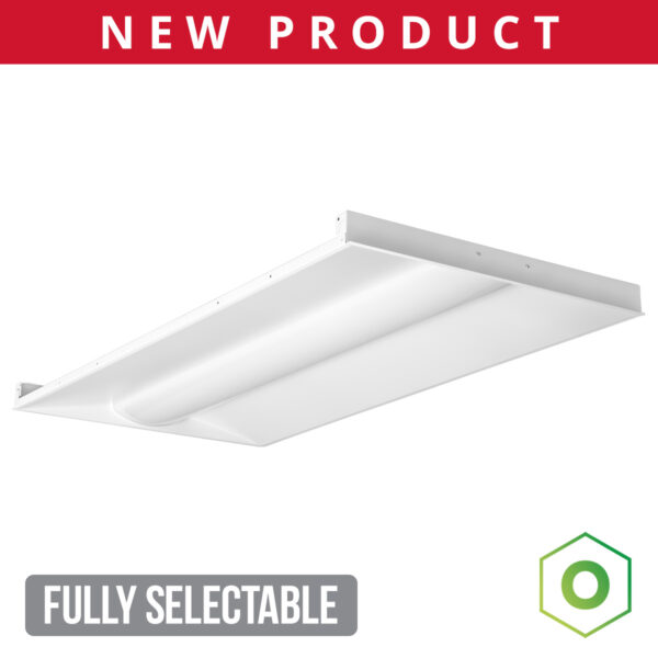 Origin Series Fully Selectable Troffer 2'x4'
